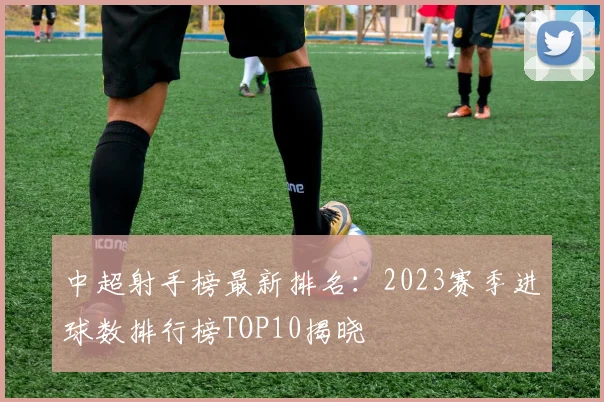 中超射手榜最新排名：2023赛季进球数排行榜TOP10揭晓